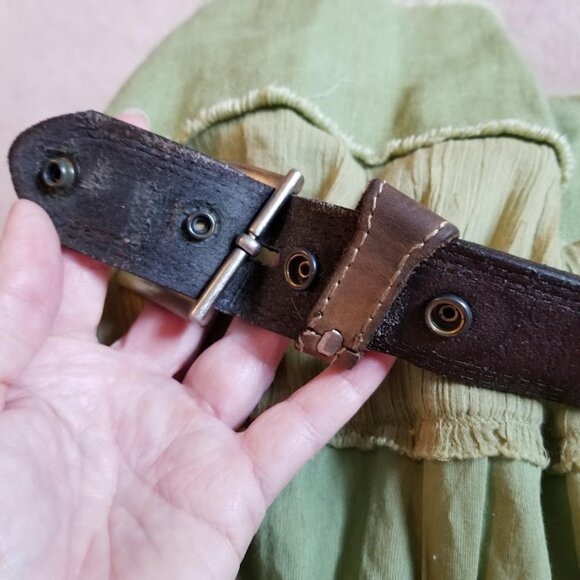 Carhartt Men's Brown Genuine Leather Cowhide Belt, Size 44 - Picture 6 of 12